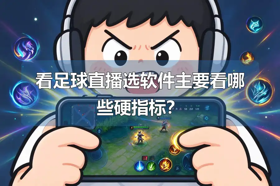 看足球直播选软件主要看哪些硬指标？